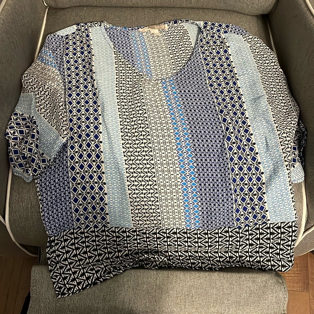 Patterned Blouse